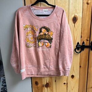 Simply Southern Peach Graphic Sweatshirt